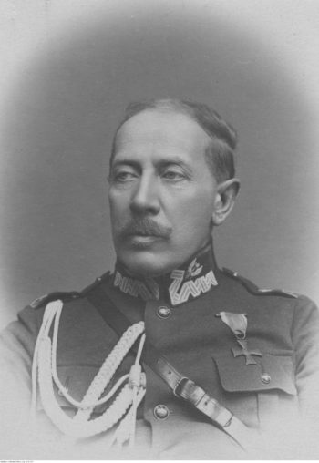 Gen. Stefan Mokrzecki, dowódca 8 Dywizji Piechoty od 1 sierpnia do września 1919 r. (fot. Narodowe Archiwum Cyfrowe, sygn. 3/1/0/7/344/1, domena publiczna)