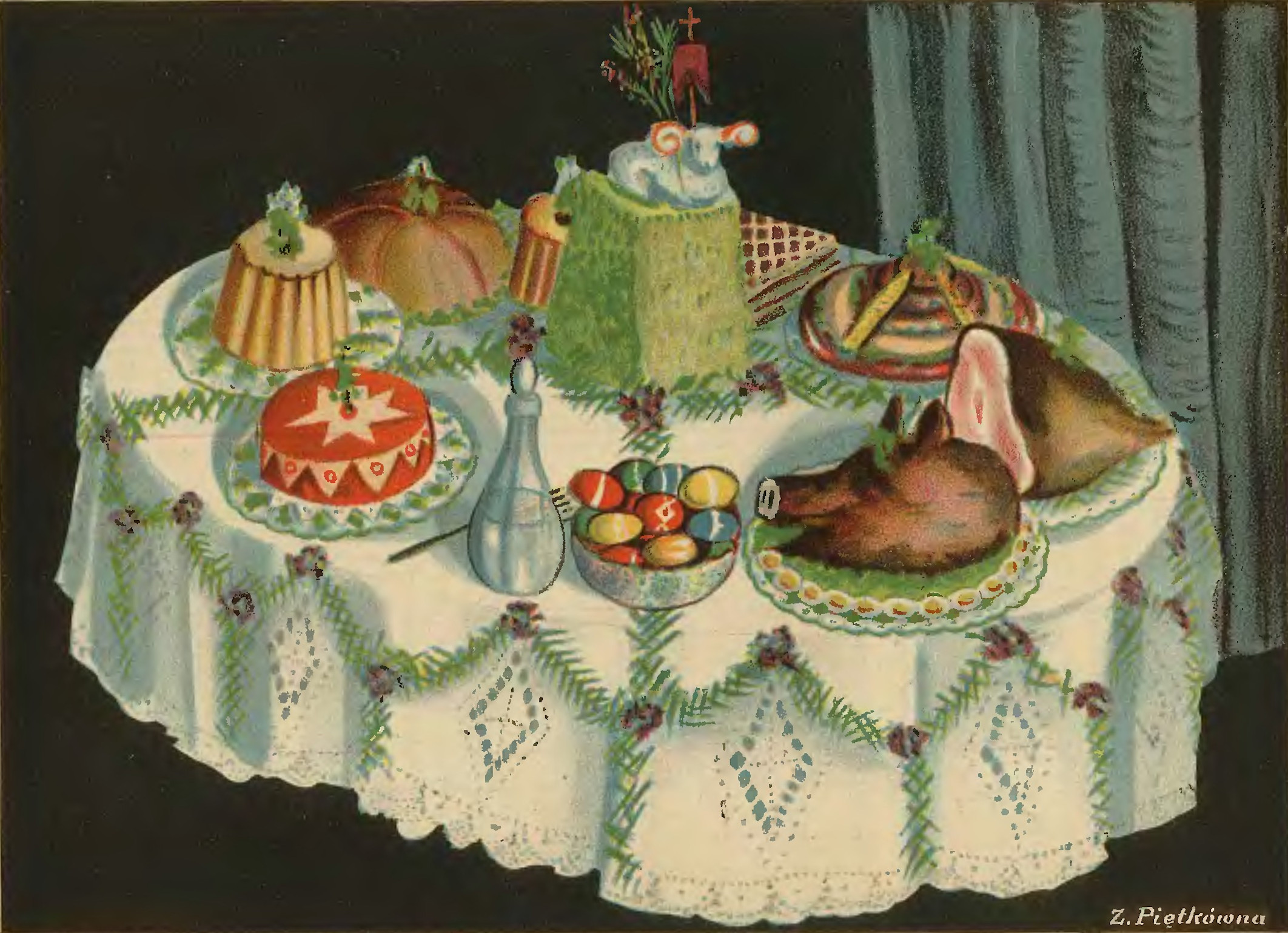 Antonina Piętkowa, Jan Piętka, „Nowoczesna kuchnia domowa. Najnowszy poradnik w sztuce kulinarnej…”, Warszawa 1935 (ze zbiorów Chełmskiej Biblioteki Publicznej)