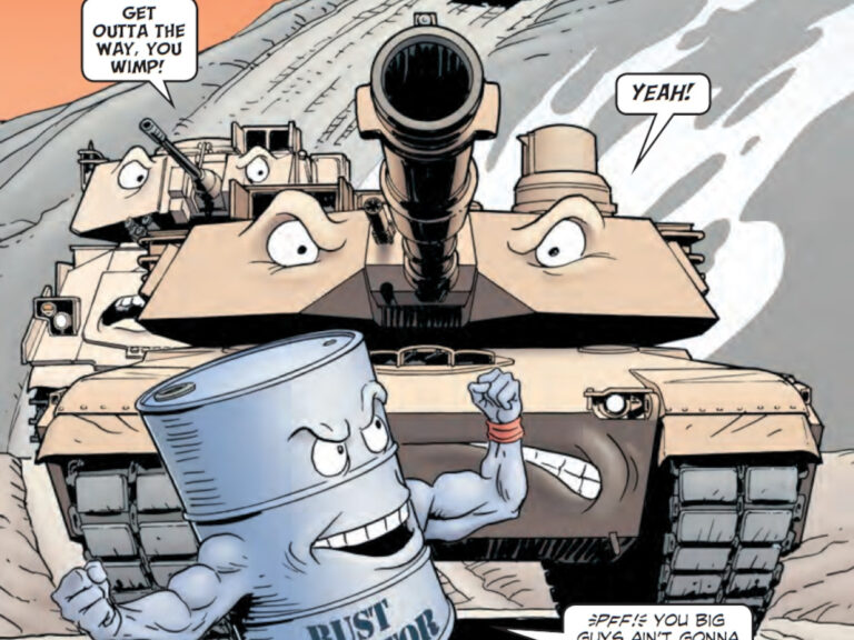 Komiksowe „Auta” w służbie amerykańskiej armii