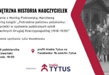 Wewnętrzna historia nauczycielek. Spotkanie z Moniką Piotrowską Marchewą